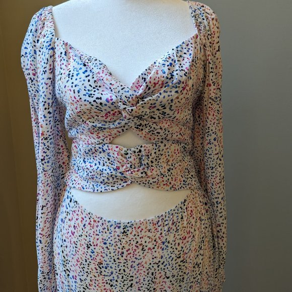 AFRM Cut-out Color Splash Dres - Picture 9 of 9